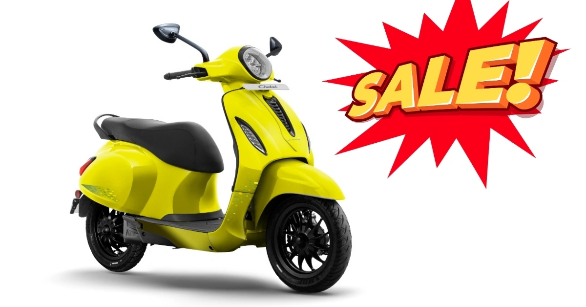 Bajaj Chetak Sales